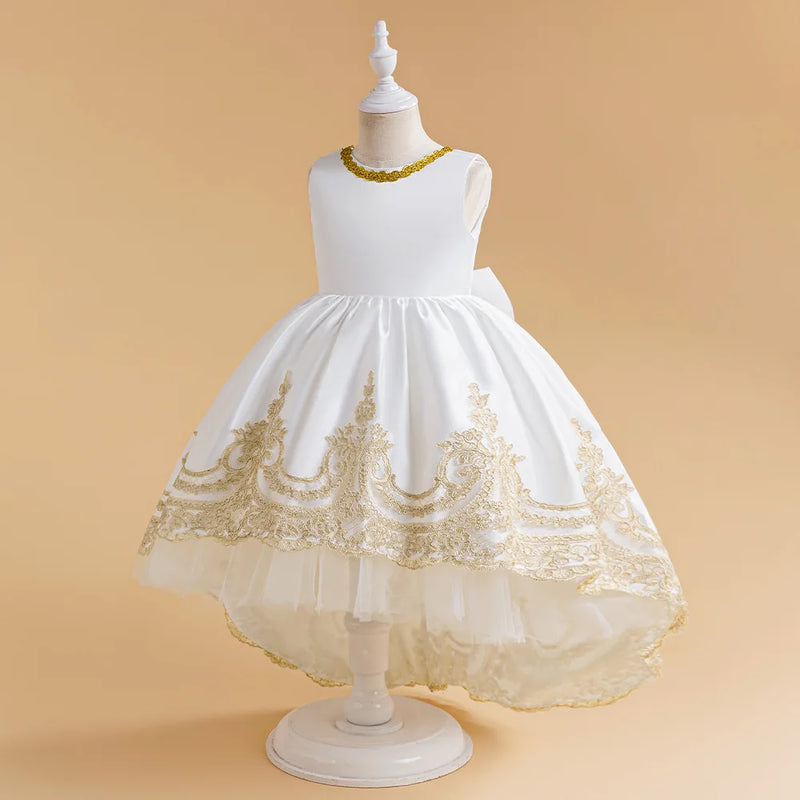 Dress For Girls Princess Dress Children Costumes Embroidery Birthday Dresses Girl Wedding Gown