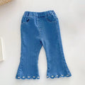 Girls Jeans Blue Toddler Denim Pants Spring Children Clothes