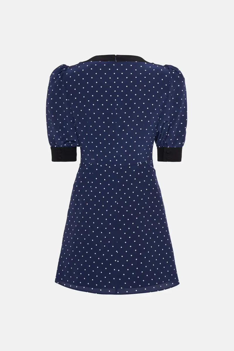 Dresses with Dot and High end Designer Handmade Mini Dress Released