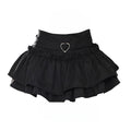 Puffy Cake Skirts Women Ruffles Chic Popular Sweet Spicy Girls Gothic Streetwear Summer Popular