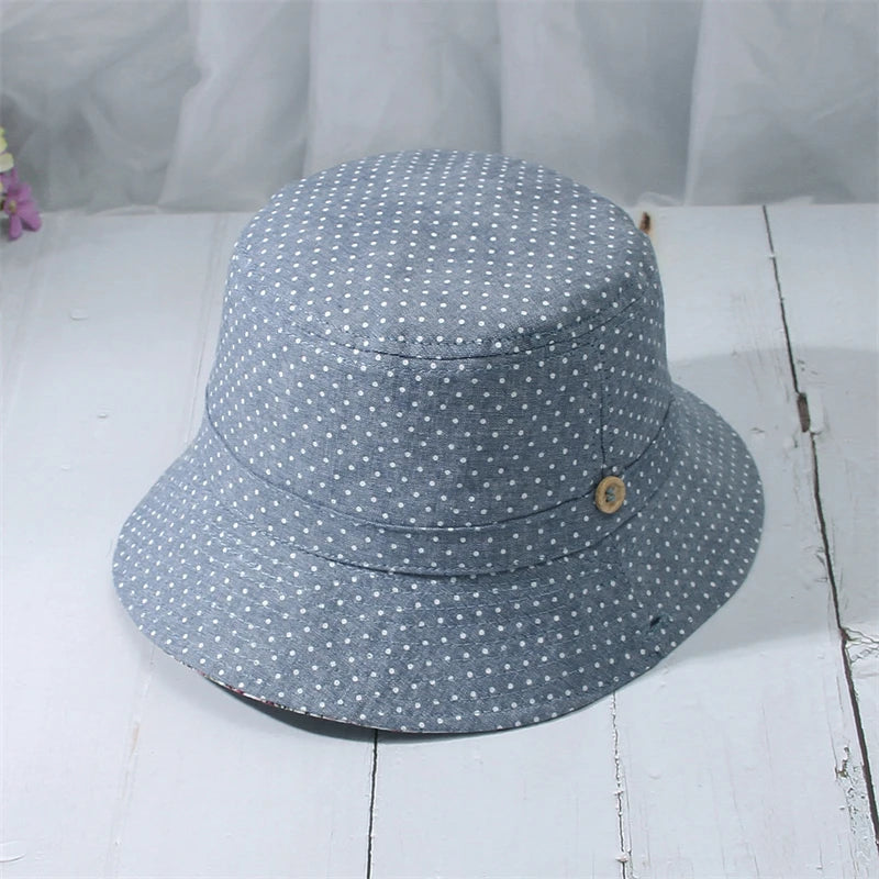 Summer Baby Sun Hat for Girls and Boys Outdoor Anti UV Kids Breathable Beach Caps Bucket Cap Children's 0-8 Years