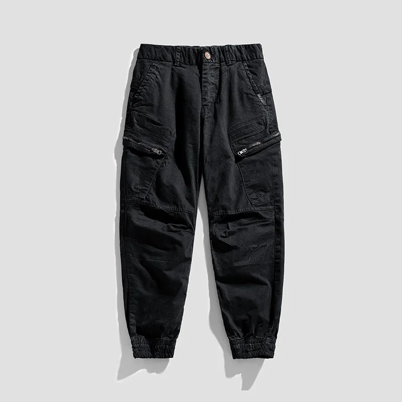 Cargo Pants Men Casual Trousers Sweatpants Japanese Streetwear Tactical Track Pants Men