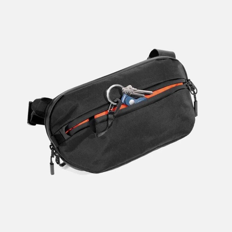 Functional Waterproof Casual Chest Bag Single Shoulder Crossbody Bag