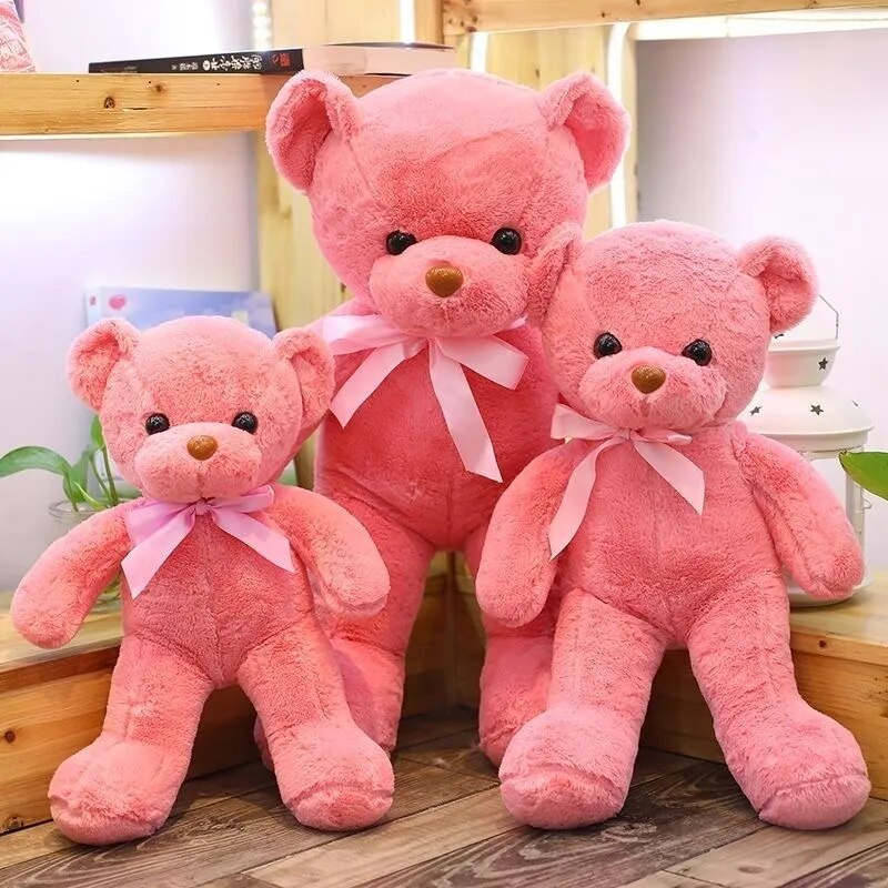 Cute Teddy Bear Living Room Sofa Doll Bear Pillow Doll Plush Toy Girl Birthday Holiday Gift