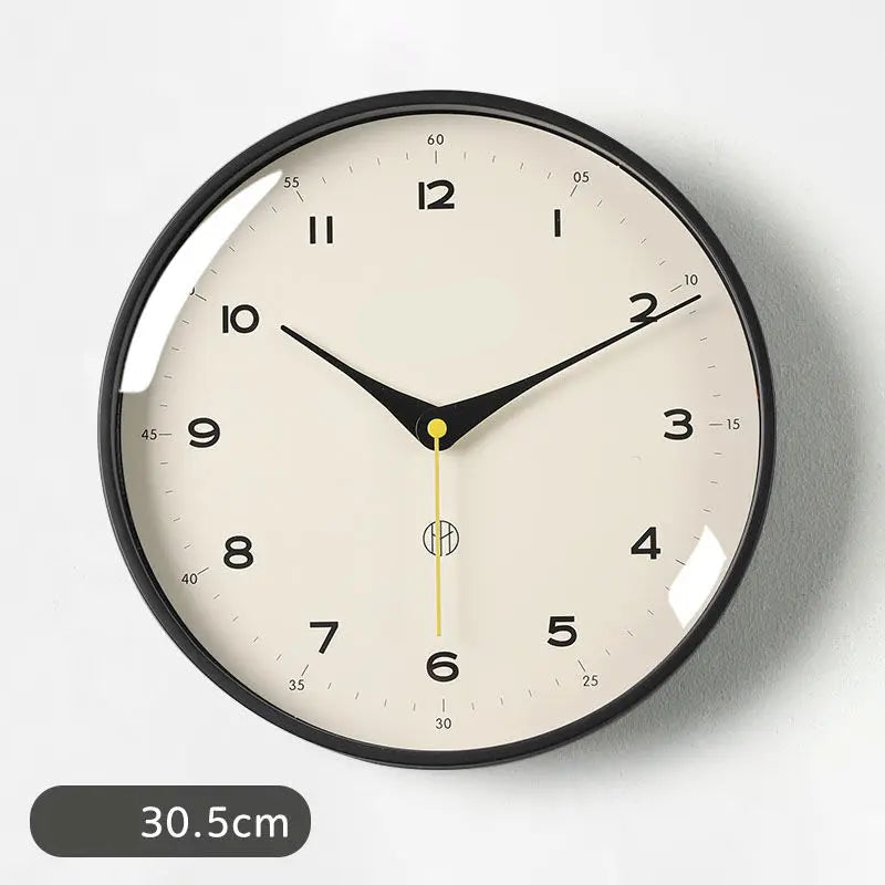 Living Room Wall Clock Household Modern Wall Hanging Watch Nordic Mute Quartz Clock