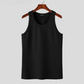 Men Tank Tops Sleeveless Solid All-match Simple Male Clothing Casual Male Waistcoat