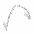 Luxury Crystal Pearl Hair Comb V Shape Wedding Accessories Elegant Bridal Hair Combs Jewelry for Women