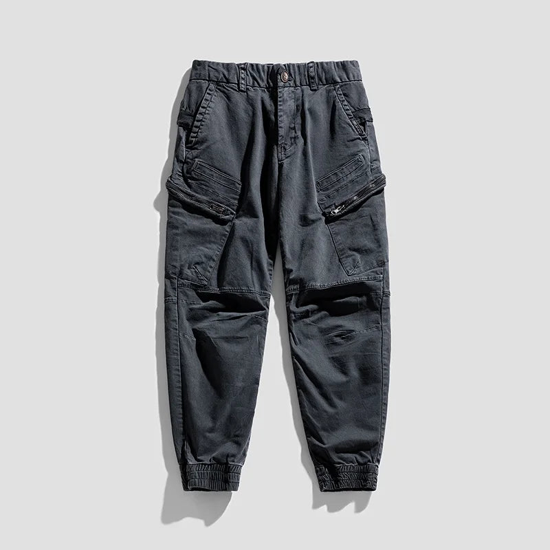 Cargo Pants Men Casual Trousers Sweatpants Japanese Streetwear Tactical Track Pants Men