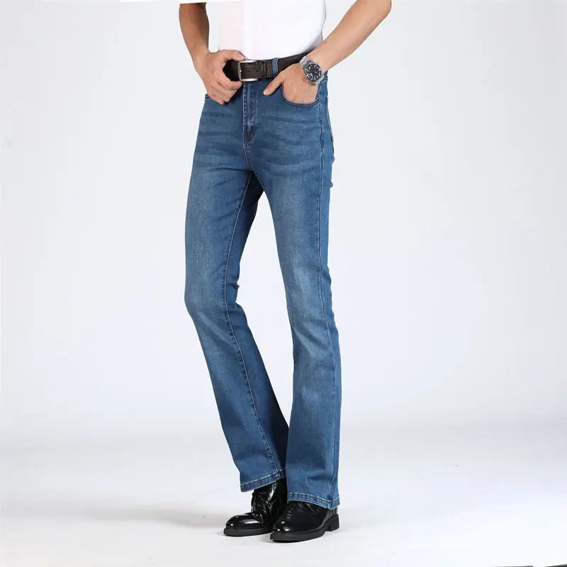 Men Bottom Jeans Blue Denim Pants