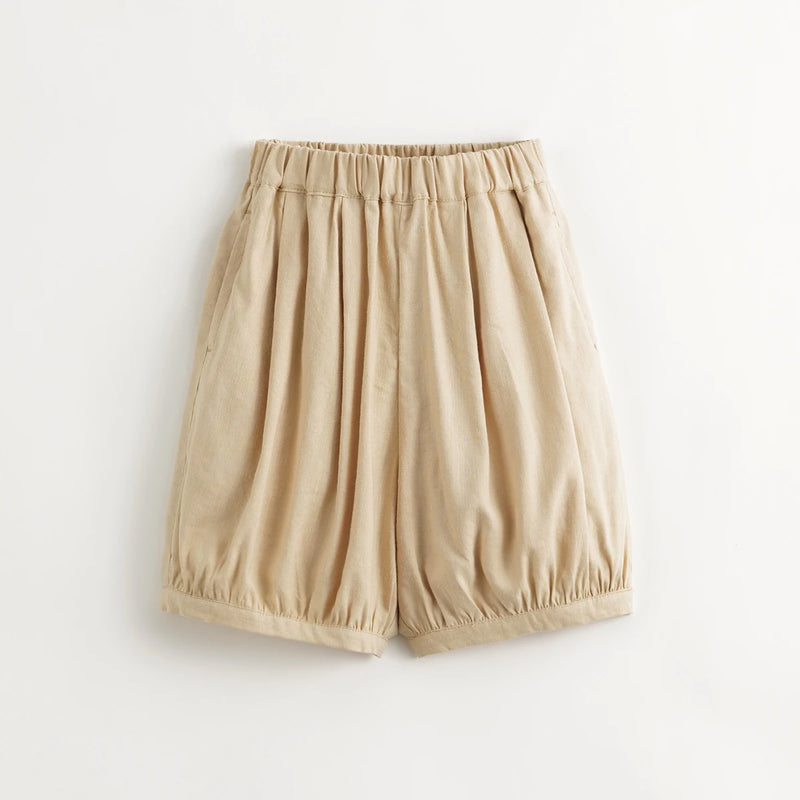 Girls Cool and Breezy Linen Lantern Pants for Children for Summer