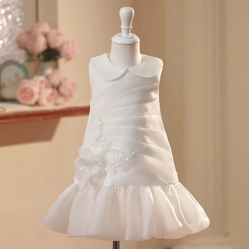 Children's Sequin Design Wedding Birthday Baptism Host Performance Party Girls Dress