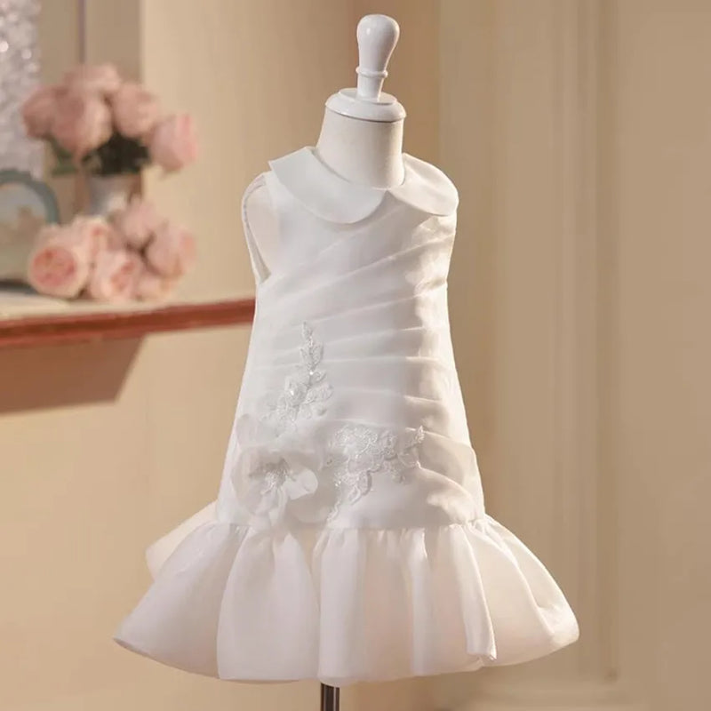 Children's Sequin Design Wedding Birthday Baptism Host Performance Party Girls Dress