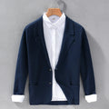 Natural Premium Suits Coat Simple Casual Basic Men's Blazer Comfortable Slim Fit Jacket Top