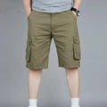 Cargo Shorts Men's Summer Casual Cotton Loose Overalls Baggy Multi-Pocket Army Military Trousers Tactical Shorts