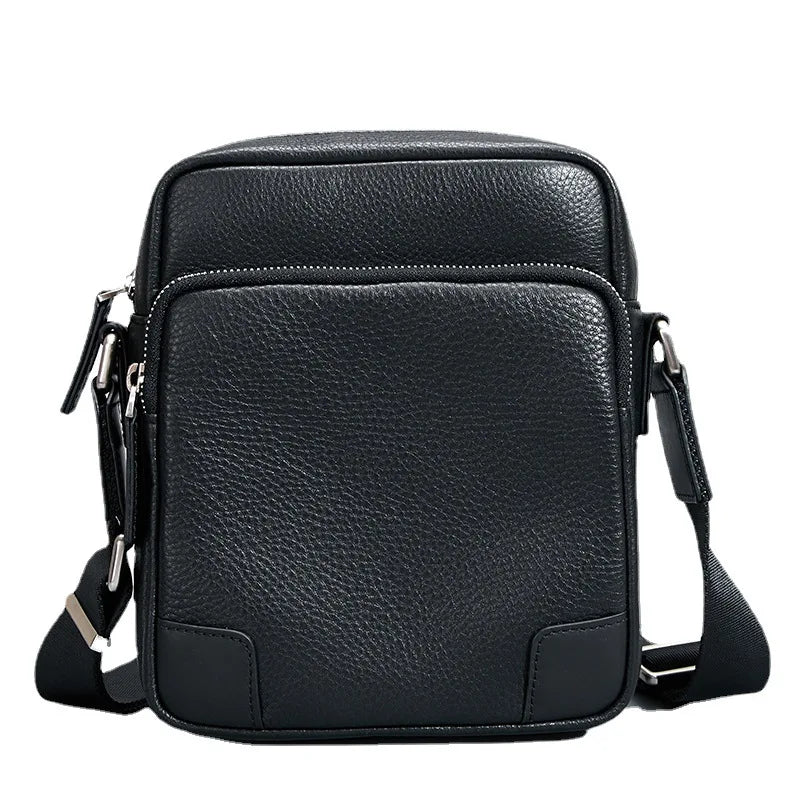 Men's Genuine Leather Crossbody Bag