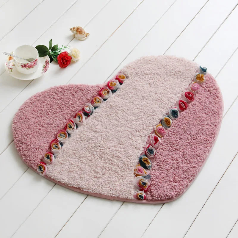 Carpet Mat Living Dining Bedroom Area Rugs Slip Resistant Door Floor Mat Washable Bathroom Rug Carpet Home Textile