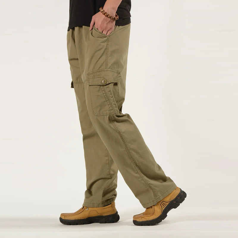 Spring Autumn Men Casual Pants Cargo Pants Long Trousers For Men Military Pants