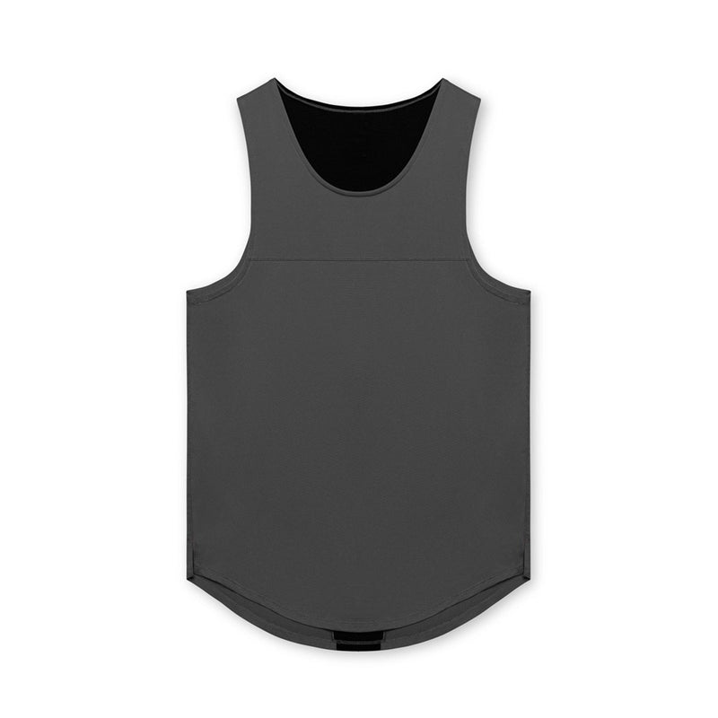 Summer Men Stretch Sleeveless Vest Men Gym