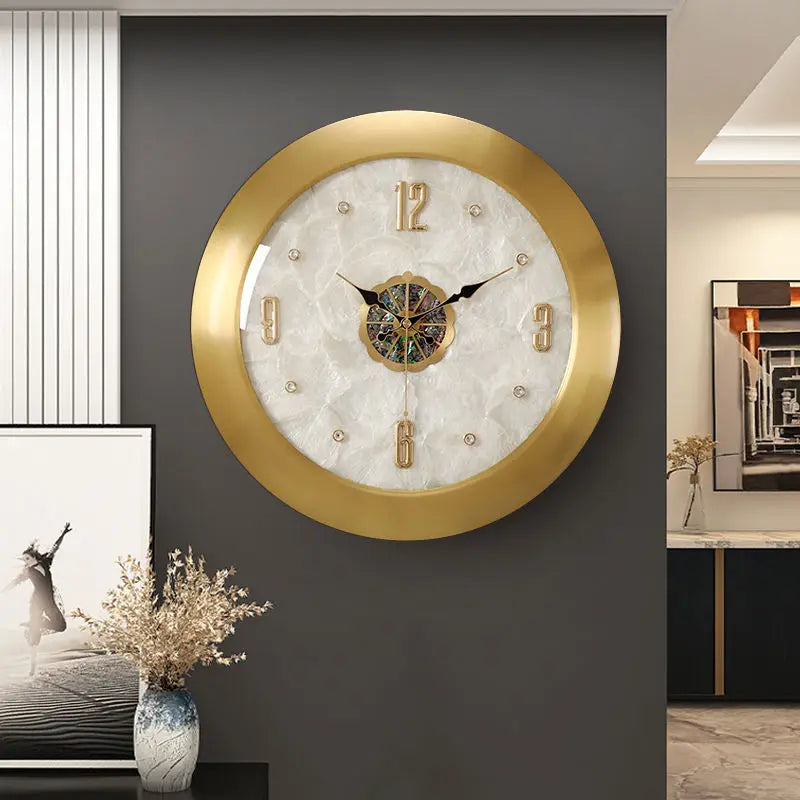 wall clock household living room simple table hanging wall creative decoration quiet quartz clock wall clock