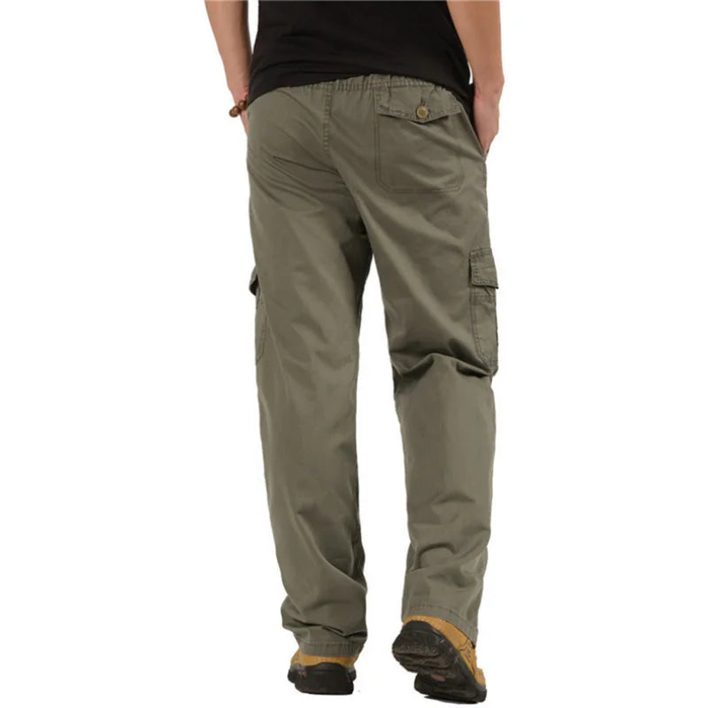 Spring Autumn Men Casual Pants Cargo Pants Long Trousers For Men Military Pants