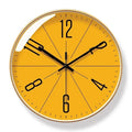 Nordic Simple Wall Clocks Creative Personality Modern Clock Wall Mute Clock