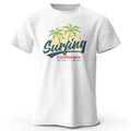 Surfing California Men's T-Shirt Tops Tees for Holiday