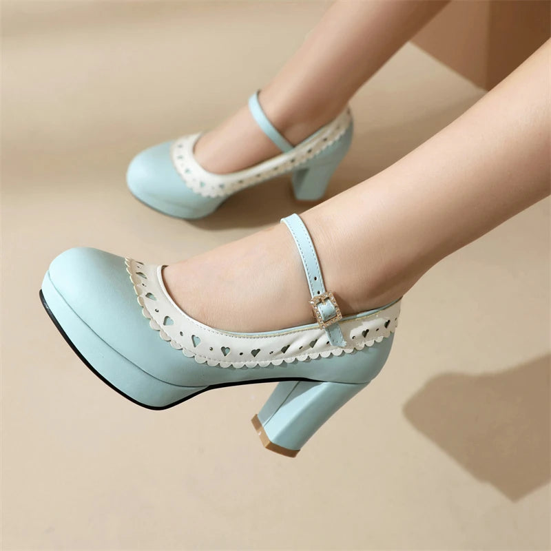 Elegant Pumps Shoes Women's Heeled Party Office Wedding Shoes