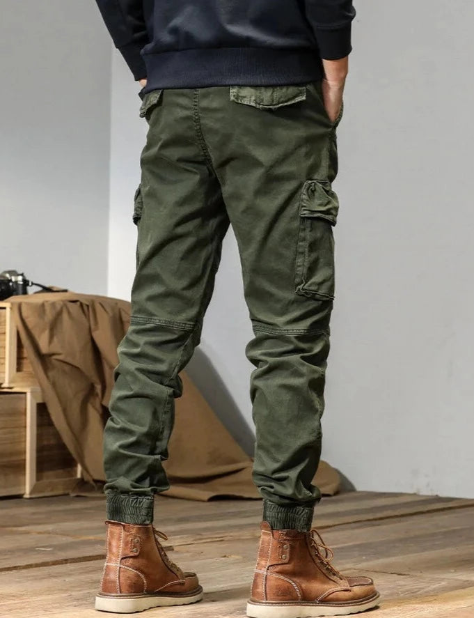 Cargo Pants Men Casual Male Trousers Sweatpants Streetwear Tactical Track Black Pants Men