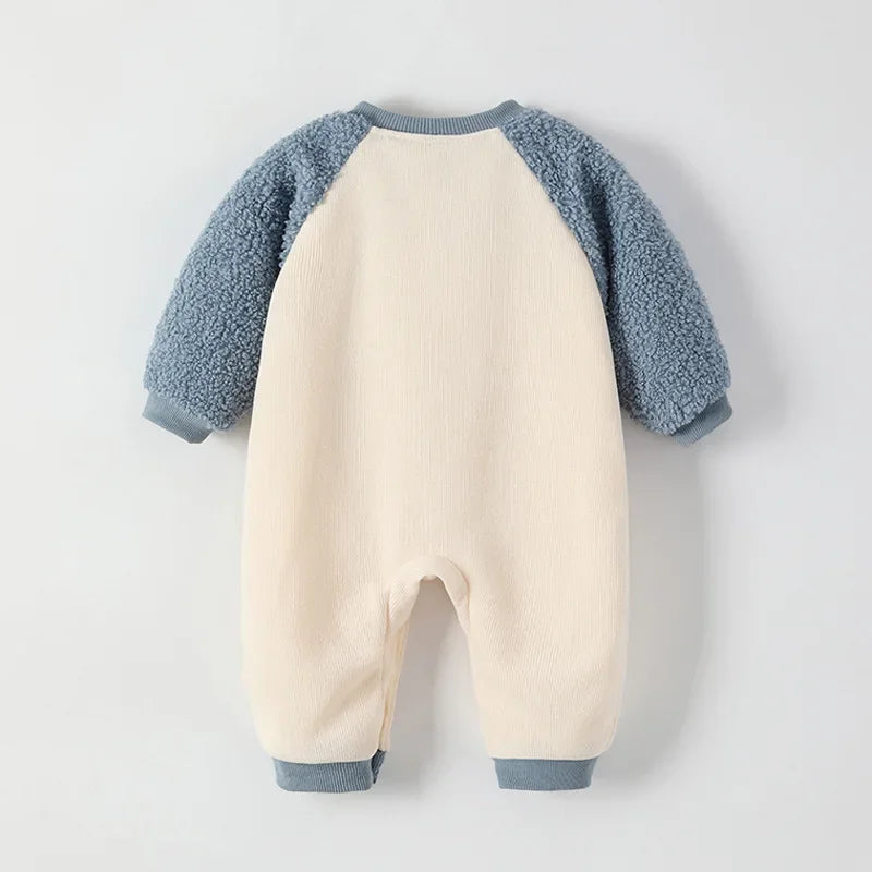 Newborn Infant Baby Boys Girls Romper Winter Playsuit Overalls Babies Jumpsuit Clothing Children Coats