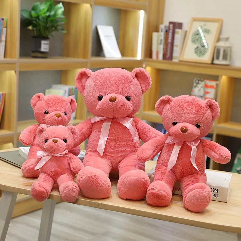 Cute Teddy Bear Living Room Sofa Doll Bear Pillow Doll Plush Toy Girl Birthday Holiday Gift