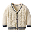 Kid Baby Boys Girls Cardigan Sweater Autumn Winter Toddler Knit Clothes