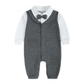 Gentleman Baby Boy Rompers Baby Clothes Boys Clothes Spring Autumn Infant Clothing 3-24 Months