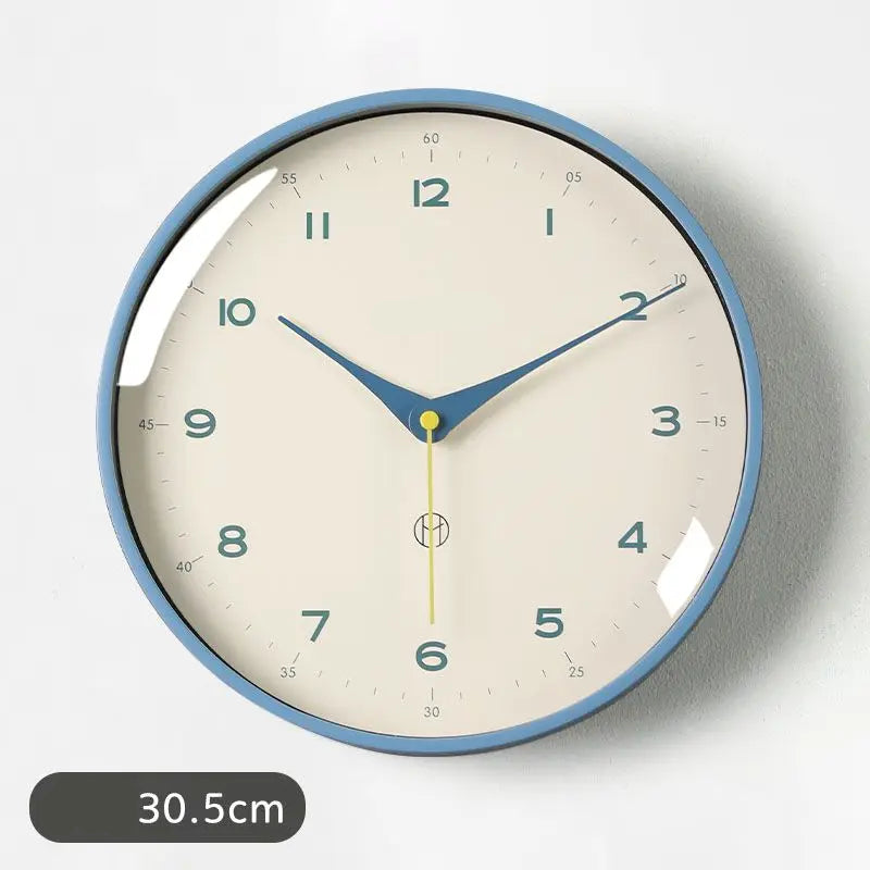 Living Room Wall Clock Household Modern Wall Hanging Watch Nordic Mute Quartz Clock