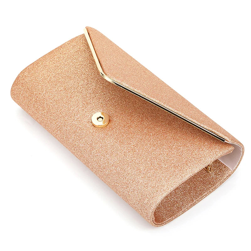 Evening Clutch Bag for Women Wedding Clutch Purse Chain Shoulder Bag Small Party Handbag