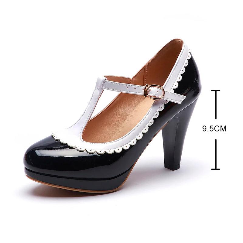 Women Pumps Female platform Heels Ladies Footwear