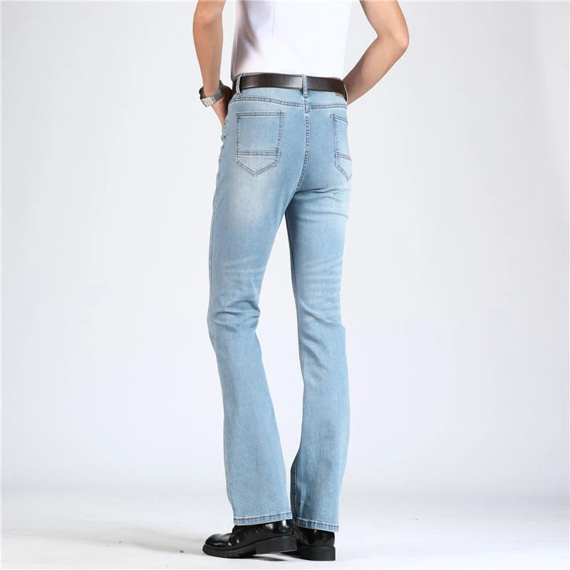 Men Bottom Jeans Blue Denim Pants