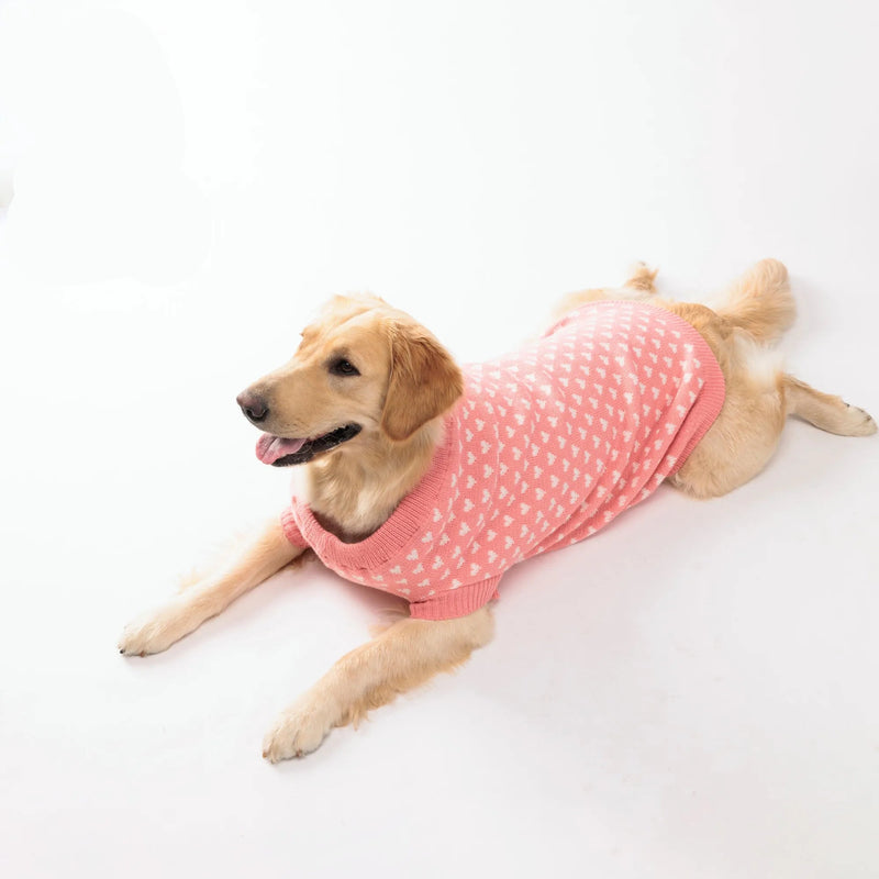 Winter Warm Pet Sweater Dogs and Cats Cute and Cozy Pet Clothes for Cold Weather