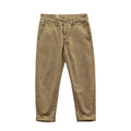 Chino pants men retro work clothes khaki pants men's cotton loose American straight casual pants