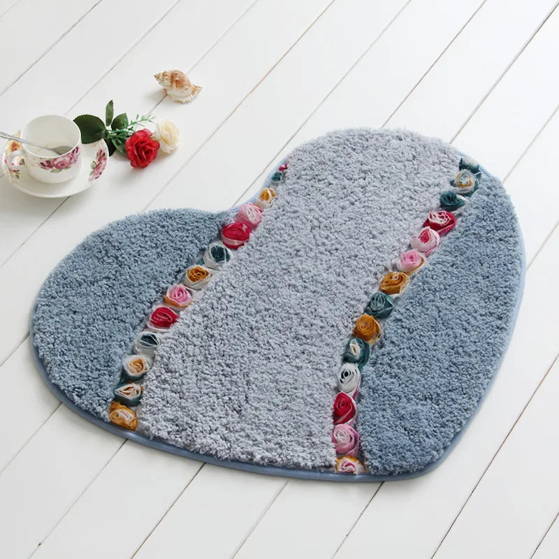 Carpet Mat Living Dining Bedroom Area Rugs Slip Resistant Door Floor Mat Washable Bathroom Rug Carpet Home Textile