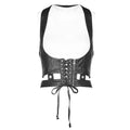 Women Punk Corsets Goth Club Slim Women Waist Leather Corset