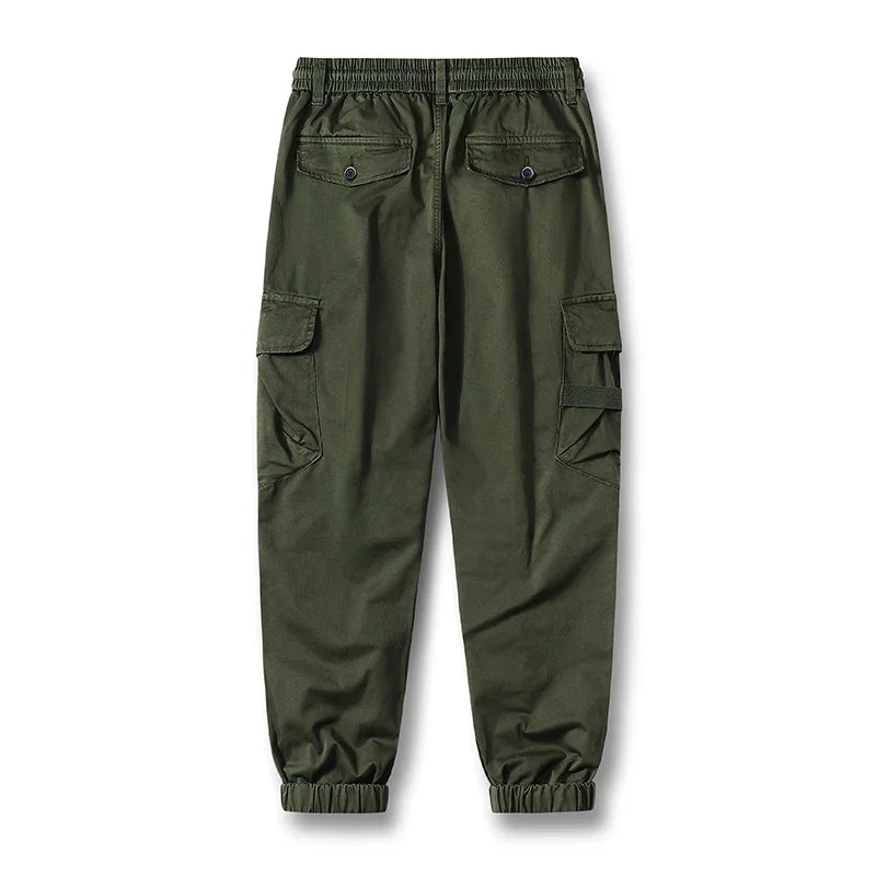 Men Cargo Large Pocket Loose Pants Outdoor For Men Overalls Loose Pants Trousers