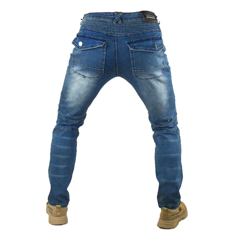 Pants Motorcycle Pants Men Moto Jeans Riding Touring Motorbike Trousers