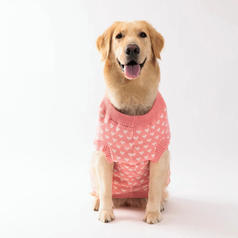 Winter Warm Pet Sweater Dogs and Cats Cute and Cozy Pet Clothes for Cold Weather