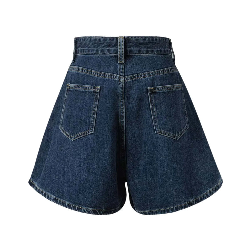 Denim Shorts For Women Summer Casual  Skirts Shorts