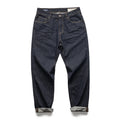 Classic Straight-Leg Retro Loose Jeans for Men