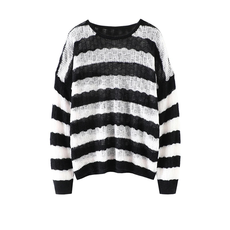 Cashmere sweater women Warm round neck pure cashmere loose knit cashmere