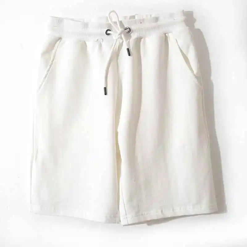 Slim Fit Loose Casual Shorts Pure Cotton Shorts Solid Shorts