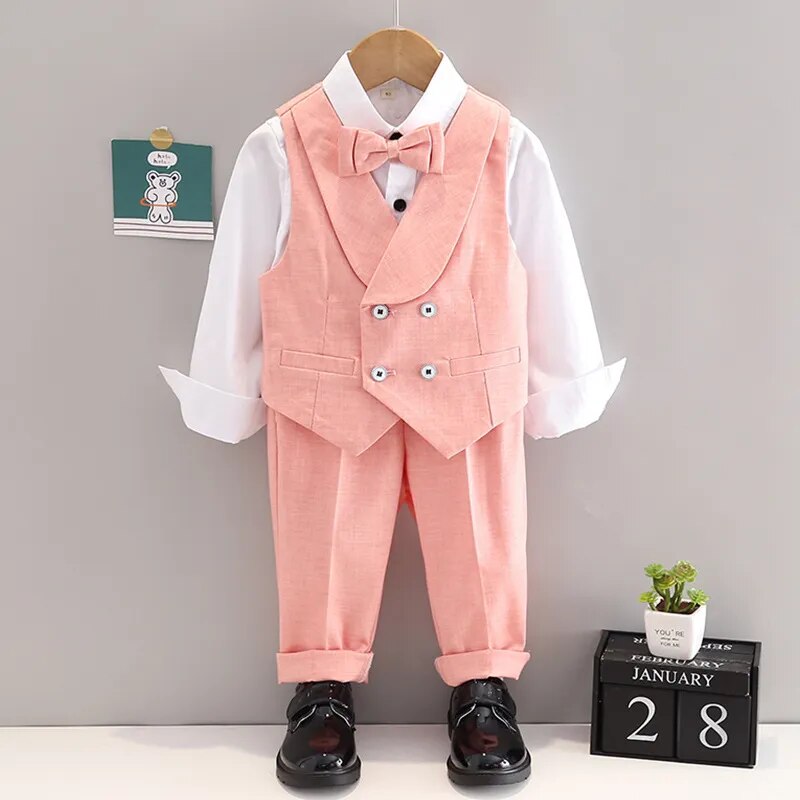 Spring Fresh Little Boy Formal Suit/Boy Performance Suit Set