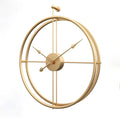 Nordic Luxury Wall Clock Metal Modern Clocks Wall Home Decor Wall Watch Silent Clock