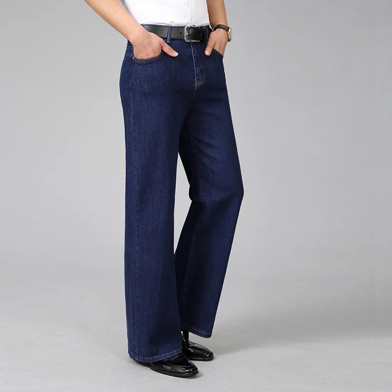 Men Flared Jeans Flared Male Denim Jeans Flared Denim Jeans